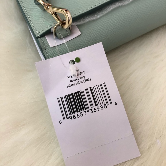 Kate Spade ♠️ NWT Mint Crossbody Bag/Wallet - Picture 7 of 8